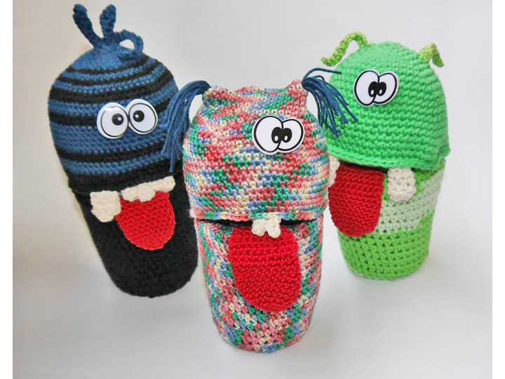 Fressmonster - Spielidee - Häkelanleitung