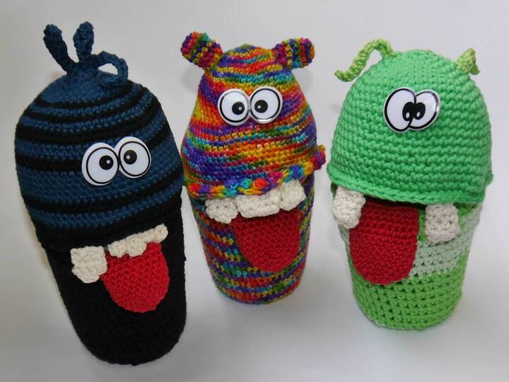 Fressmonster - Spielidee - Häkelanleitung