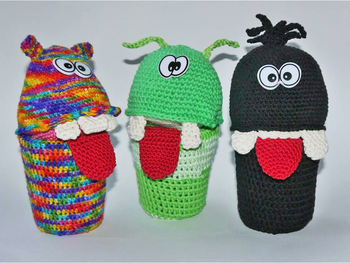 Fressmonster - Spielidee - Häkelanleitung