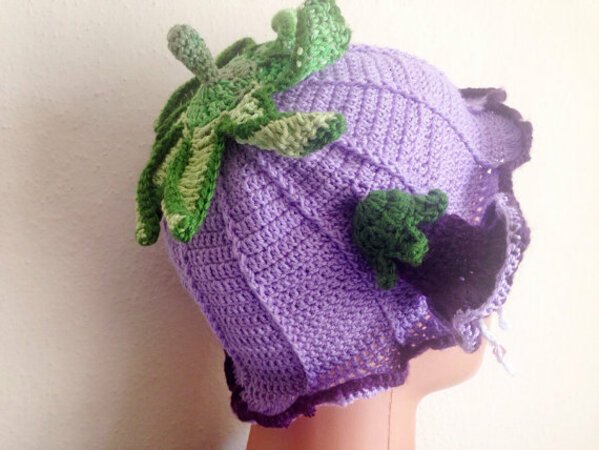 English Pattern Girl's Hat, Flower hat for Girls, baby to kids size available 
