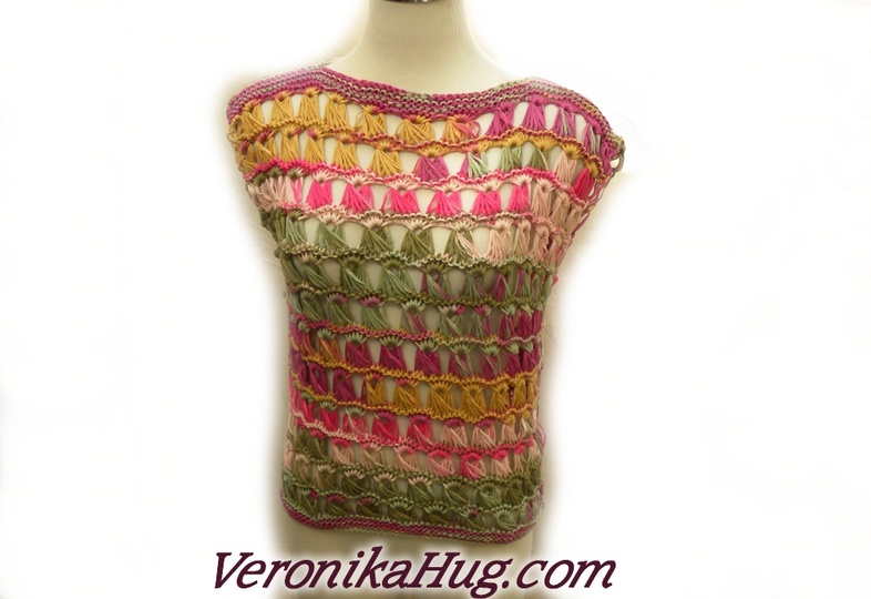 Top Como in Broomstrick-Optik Größe Xl - Xxl - Xxxl