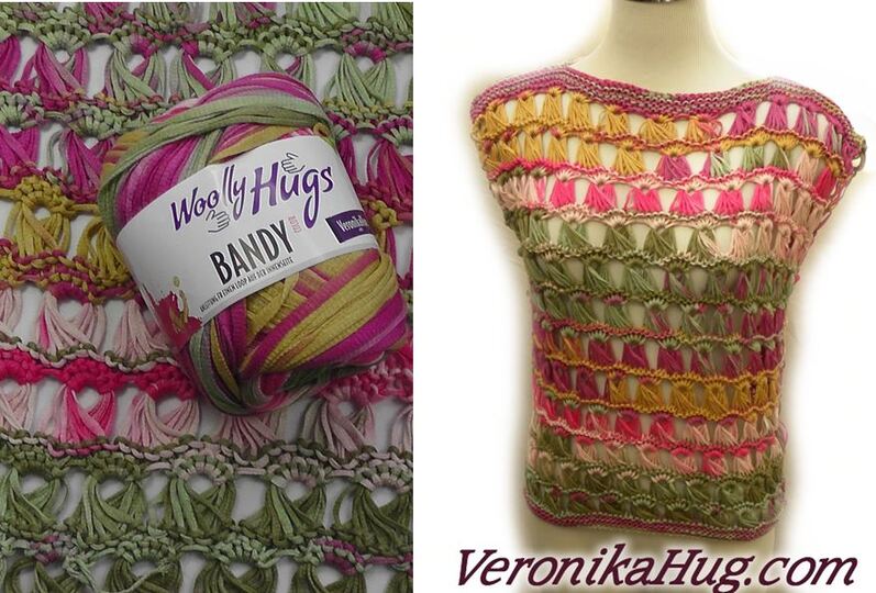 Top Como in Broomstrick-Optik Größe Xl - Xxl - Xxxl