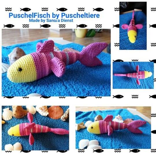 Häkelanleitung PuschelFisch