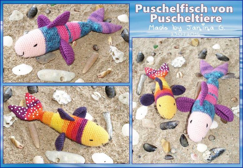 Häkelanleitung PuschelFisch