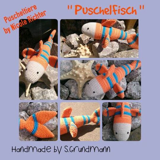 Häkelanleitung PuschelFisch