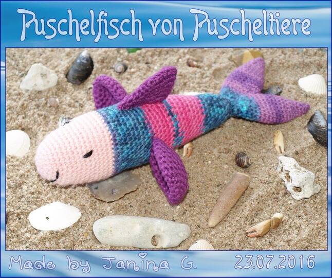 Häkelanleitung PuschelFisch