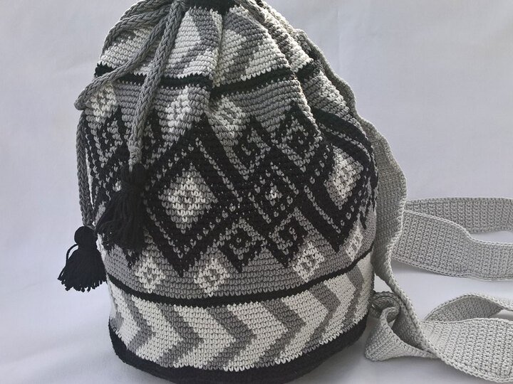 Rucksack geometrisches Muster