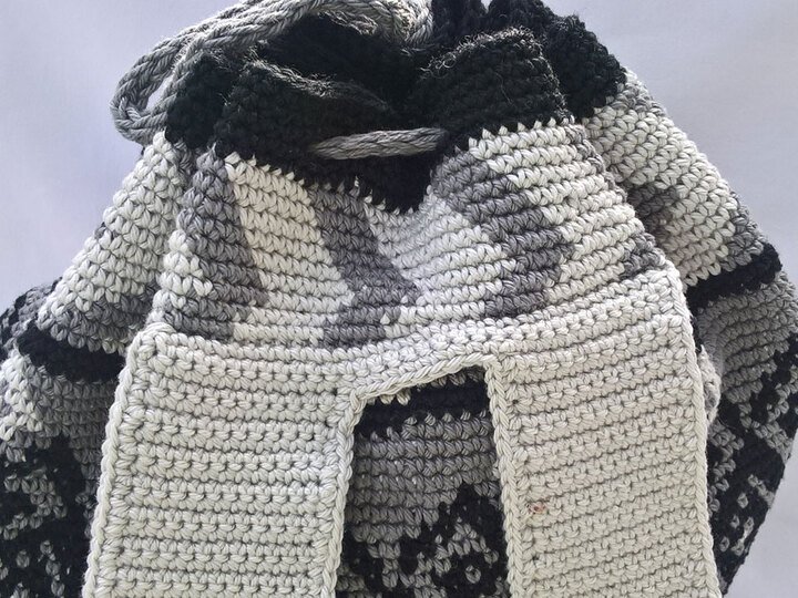 Rucksack geometrisches Muster