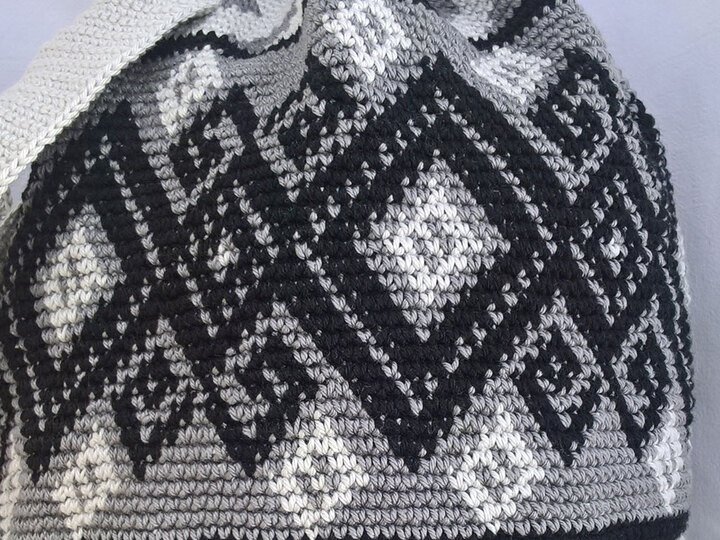 Rucksack geometrisches Muster