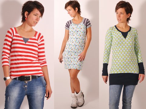 E-Book #83 RAGLAN.shirt4us Doppelgrößen XS-XXXL