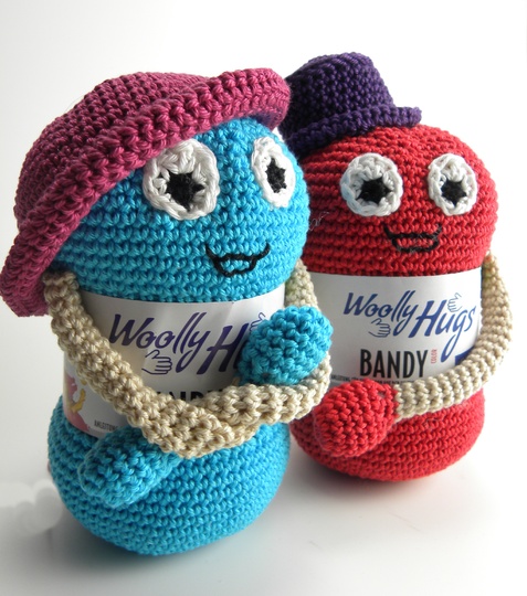 Woolly Maskottchen Häkeltier