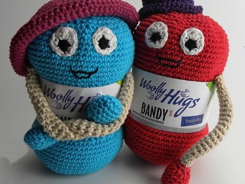Woolly Maskottchen Häkeltier