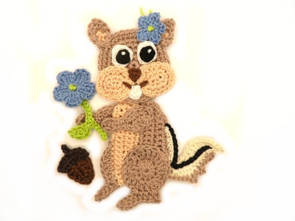 Chipmunk crochet pattern