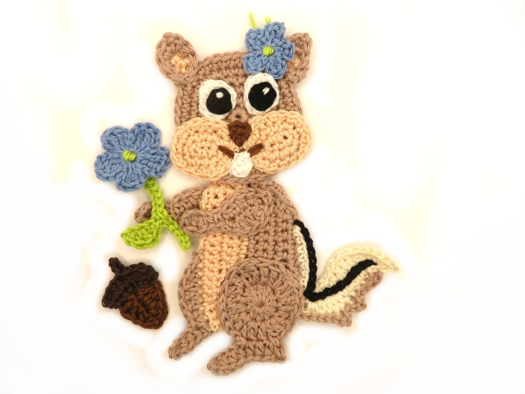 Chipmunk crochet pattern - Image 2
