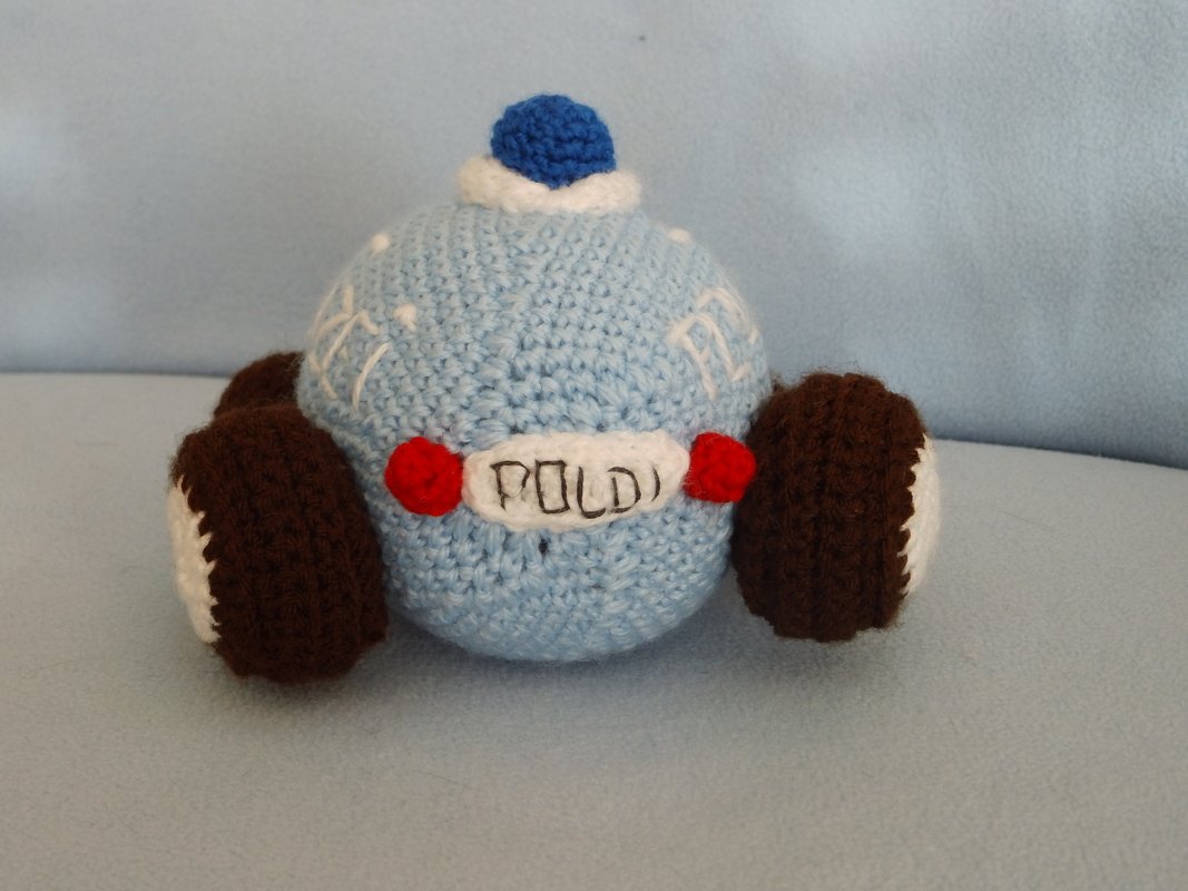 Häkelanleitung, Flitzi Feuerwehr & Poldi Polizei - Bild 6