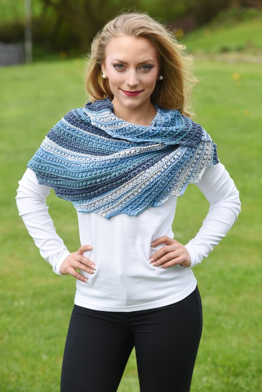 DrachenStrahl gestrickt aus Bandy - Bild 4