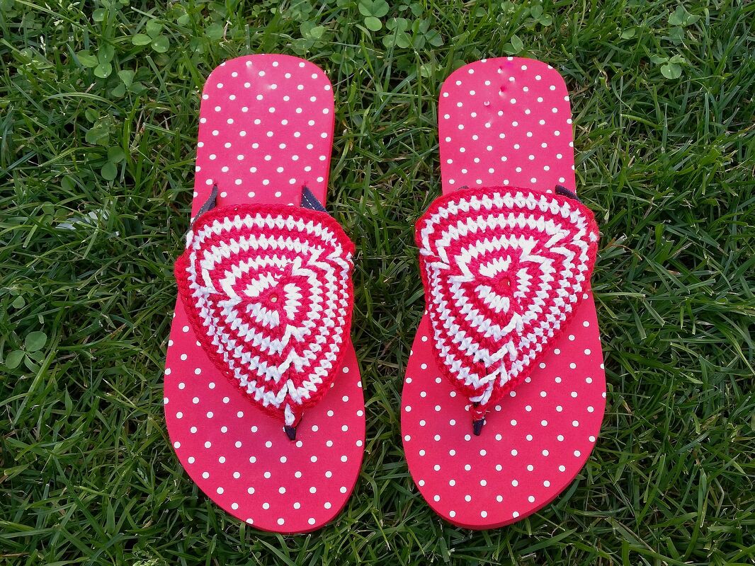 Crochet Pattern Flip Flops "Tornado" - all sizes - Image 6