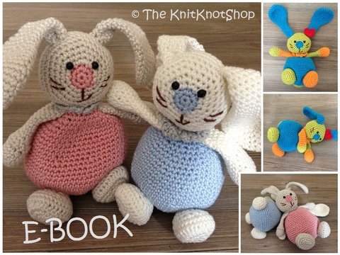 Häkelanleitung Schmusetier Hase "Hasi"