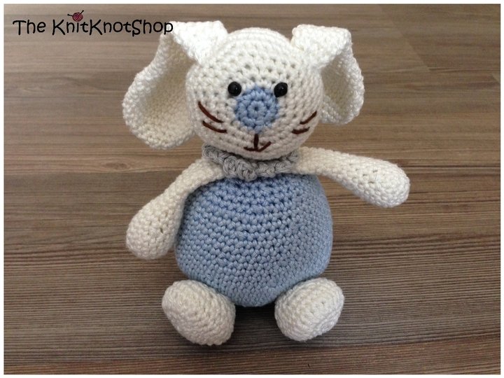 Häkelanleitung Schmusetier Hase "Hasi"