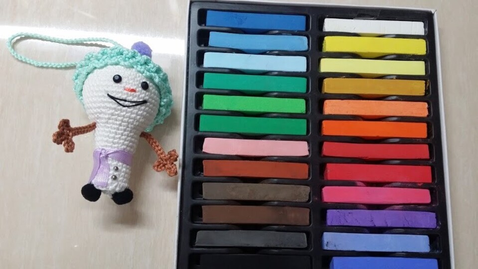 Anleitung Amigurumi " Mini Schneemann " 8 cm Groß