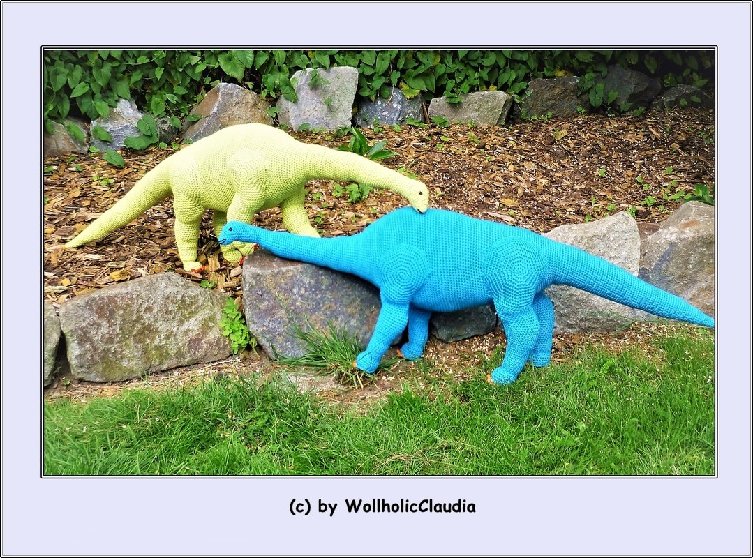 Häkelanleitung Dinosaurier - Brachiosaurier - Bild 3