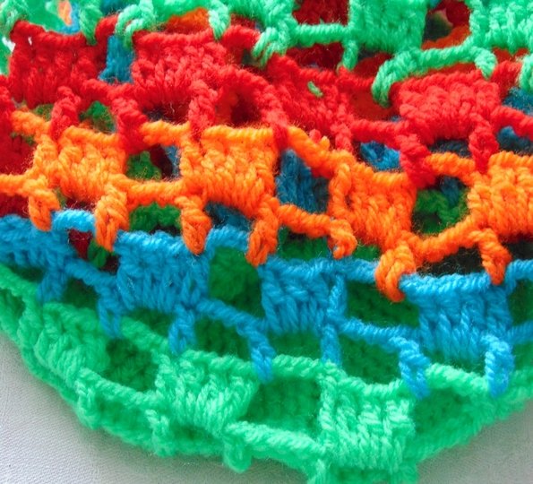 Häkeltasche/Beutel Colour