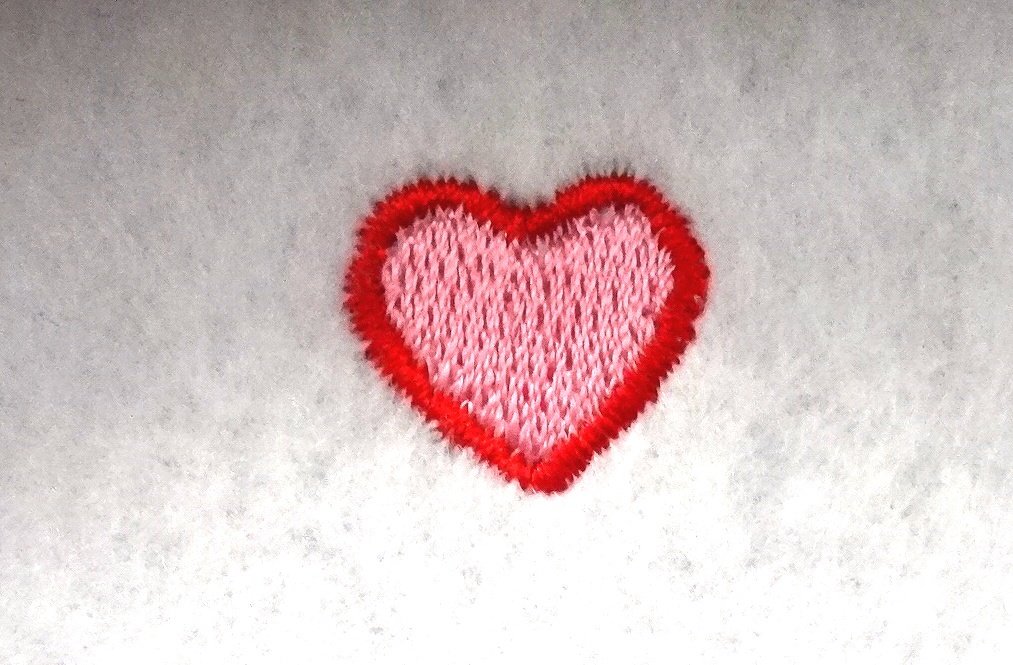 Stickdatei Miniherz