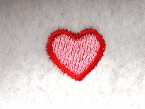 Stickdatei Miniherz 