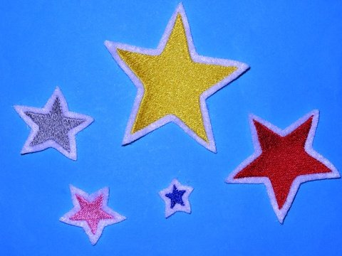 Stickdatei Sternchen in 5 Größen Stern