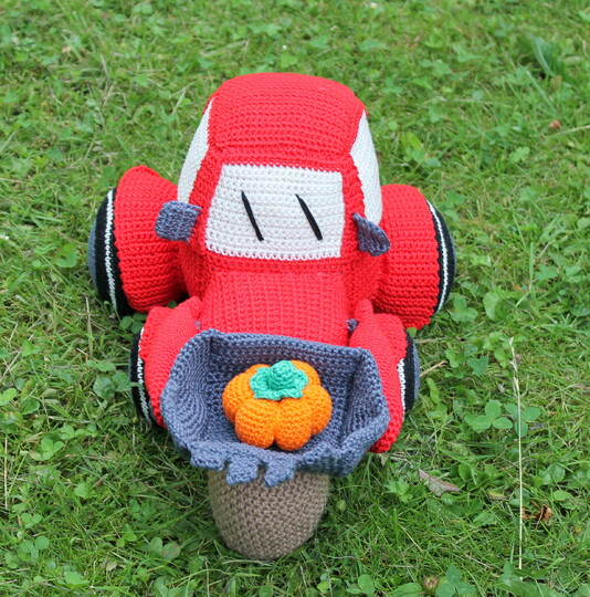 Traktor/ Bagger Häkelanleitung