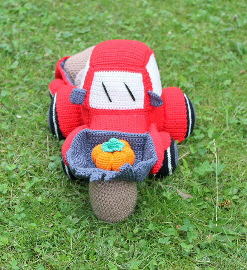 Traktor/ Bagger Häkelanleitung