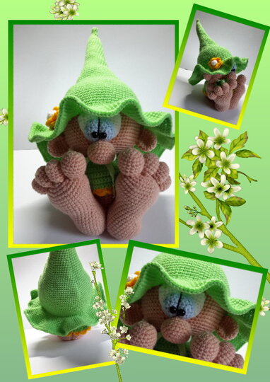 Häkelanleitung Doppelpack " Elfe Glöckchen und Kobold", Amigurumi