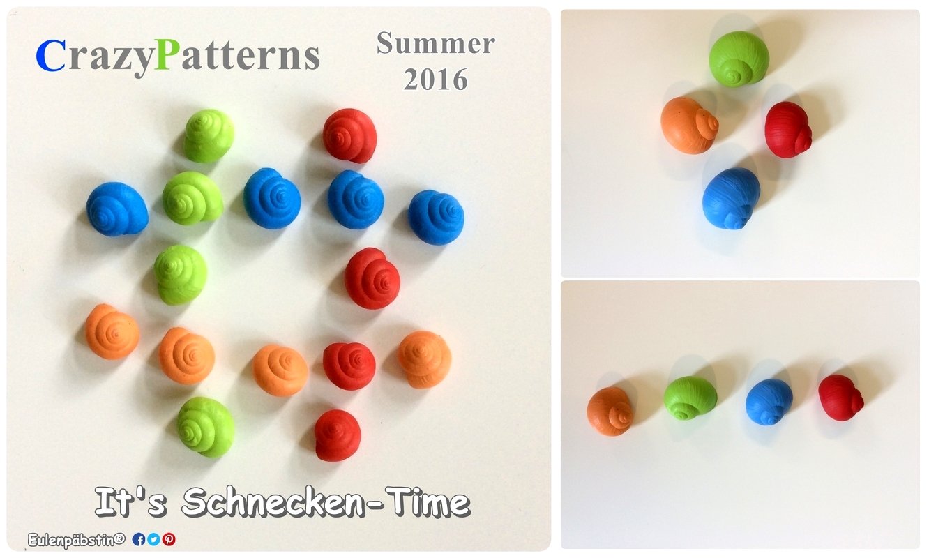 It's Schnecken-Time | bunte Schneckenh&auml;user | Summer-2016