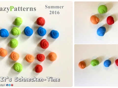 It's Schnecken-Time | bunte Schneckenhäuser | Summer-2016
