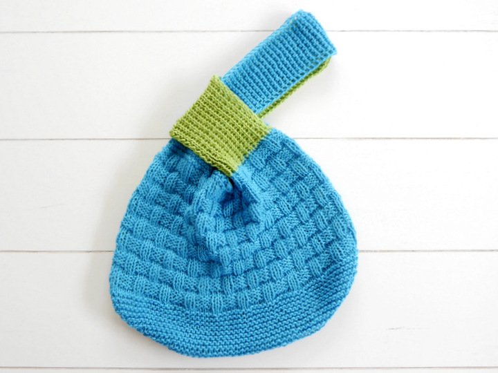 Strickanleitung - japanische Knotentasche - No.147