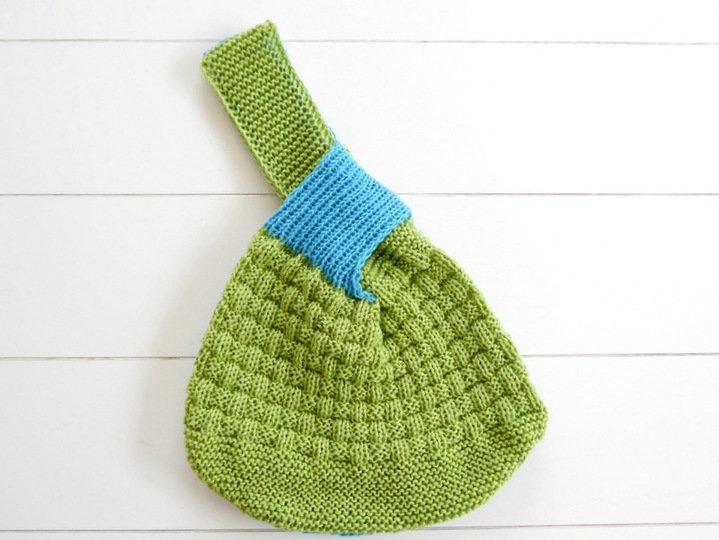 Strickanleitung - japanische Knotentasche - No.147