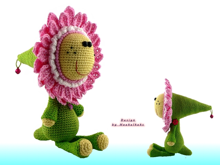 Blumen-Tropfi -- Häkelanleitung von Haekelkeks®