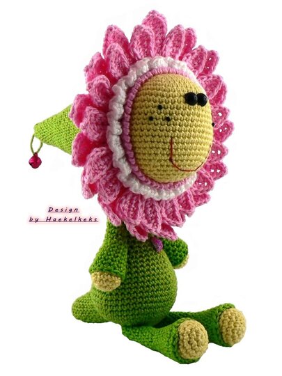 Blumen-Tropfi -- Häkelanleitung von Haekelkeks®