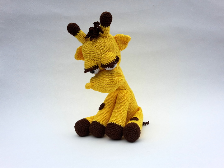 Häkelanleitung Giraffe Viktoria