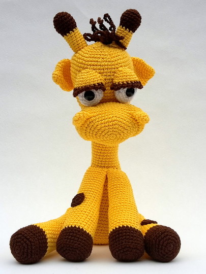 Häkelanleitung Giraffe Viktoria