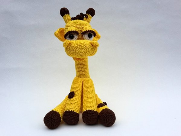 Häkelanleitung Giraffe Viktoria
