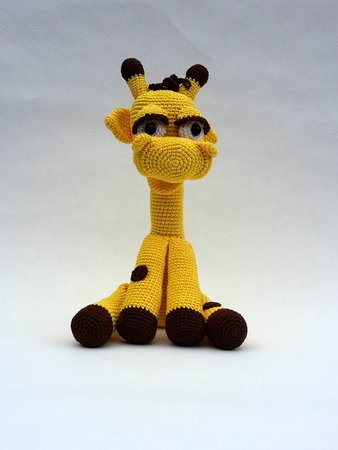 Häkelanleitung Giraffe Viktoria
