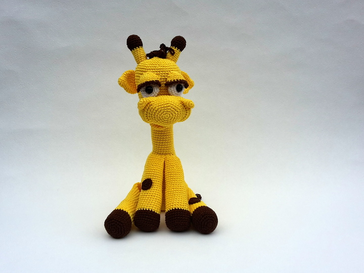 Häkelanleitung Giraffe Viktoria