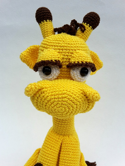 Häkelanleitung Giraffe Viktoria