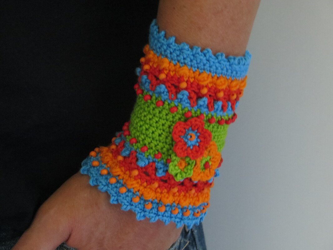 Häkelanleitung für Armband