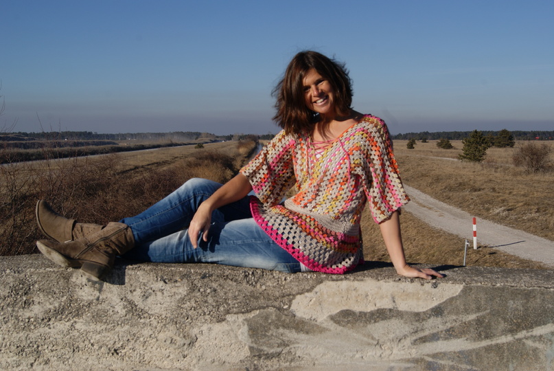 Tunika Caorle (Oversize - Unisize) leicht an alle Größen anzupassen