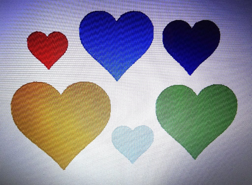 Stickdatei Herz in 6 Größen - Bild 3