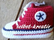 E-Book - PDF-Datei -Häkelanleitung Babschuhe 8,5cm