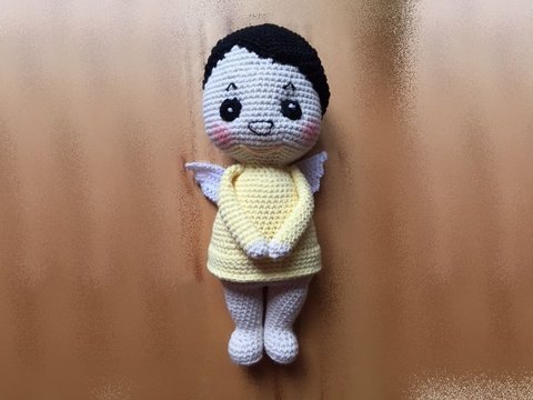 Häkelanleitung Eva Engel - Engelpüppchen
