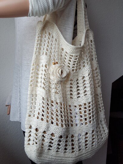 50 Häkelanleitung Strandtasche Tasche Sommernachtstraum